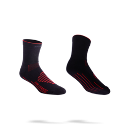 Bbb Bso-16 Sokken Firfeet 44/47 Zwart/Rood (8716683107777)