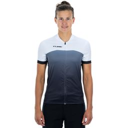 CUBE ATX WS JERSEY FULL ZIP S/S BLK/WHI M (38) (4054571210531)