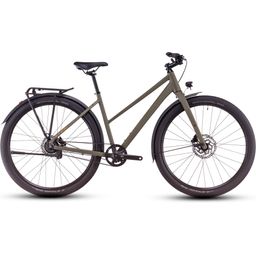 CUBE HYDE PRO FE DUSTYOLIVE/GOLD 2025 T 54 CM (4054571474674)