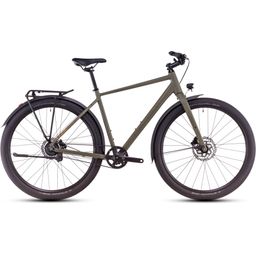 CUBE HYDE PRO FE DUSTYOLIVE/GOLD 2025 54 CM (4054571474629)
