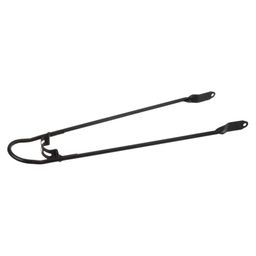 Merkloos spatbordstang achter bumper 28 pad bev 6mm mat zwa (8716637018623)