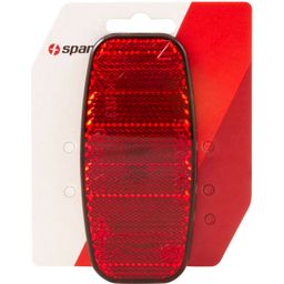 Achterdrager reflector Spanninga ovaal - rood (8715117020705)