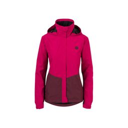 Agu dames regenjas section pink/wine red l (8717565575172)