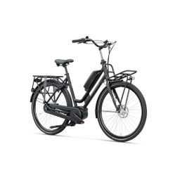 BATAVUS Quip E-go Plus LAGEINSTAP Zwart Mat 49cm 2023 (8713568460286)