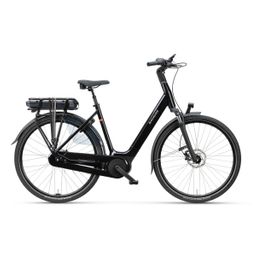 BATAVUS Finez E-Go Power N8 Lageinstap Zwart Glans 53cm 2024 (8713568496995)