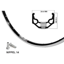 Ryde velg zac 19 mat zwart 26 inch 32 gaats 14g (7435115699673)
