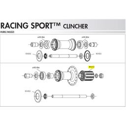 Fulcrum body 8/11 speed shimano racing sport (8055349735351)