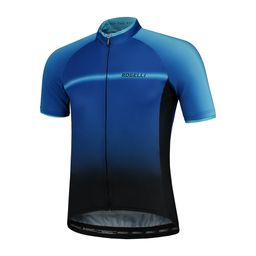 Rogelli Wielershirt KM Dex Zwart/Blauw L (8717849105125)