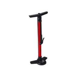 Bbb BFP-28 Voetpomp AirBoost Composite Base 3 Inch Gauge Dualhead 3.0 Rood (8716683131383)