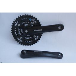 Shimano crankset fc-m361 122xl zwart 42/32/22 175mm (8717118395462)