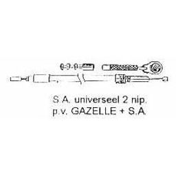 Kabel Xlc vers kpl sa 2 nippel zw 6478 (8716706020540)