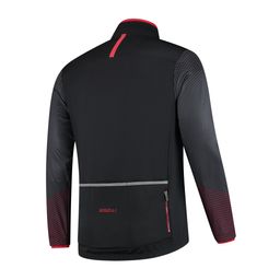 Rogelli Winterjack Wire Zwart/Rood XL (8717849079938)