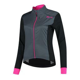 Rogelli Ds Winterjack Contenta Grijs/Zwart/Roze L (8717849080408)