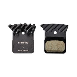Shimano Remblokset L02A Resin M/Vin BR-RS805/RS505 Flat M (4524667383741)