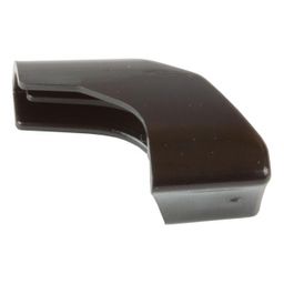 Slotd Axa knop solid pvc zwart (8715957175559)