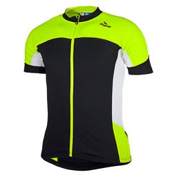 Rogelli Wielershirt LM Recco2.0 Fluor/Zw/Wit XL (8717849021432)