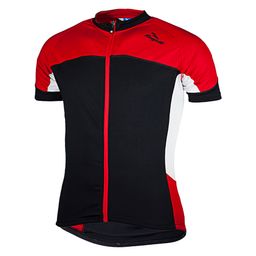 Rogelli Wielershirt LM Recco2.0 Zw/Rood/Wit XL (8717849021555)