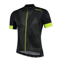 Rogelli Wielershirt KM Brisk Grijs/Fluor S (8717849109864)