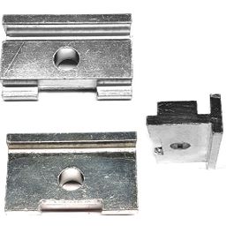 Bls standaard adapterplaat aluminium smal - breed (7436912571537)