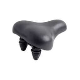 Abi zadel dubbel veer comfort zwart (8714868022853)