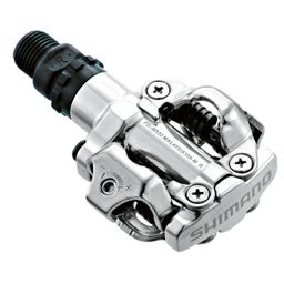 Shimano Pedals pd-m520 spd silver w/cleats sm-sh51, silver (4524667060468)
