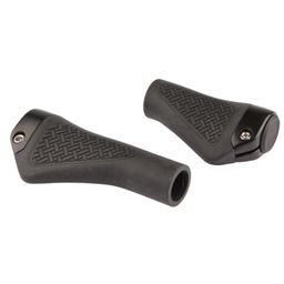 Mirage handvatten "Grips in style" 132/100 zwart blister (8718836209208)