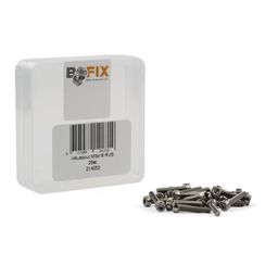 Bofix Bout m3x16 inbus rvs p/st. (8717289141714)