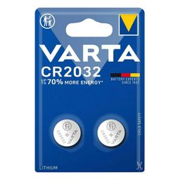 Varta cr 2032 batterij lithium per 2 (4008496746460)