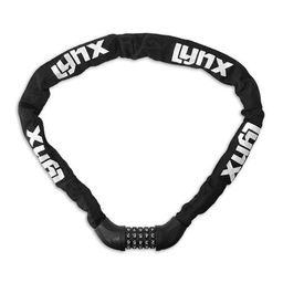 Lynx combinatie kettingslot 6 mm. x 100 cm. nylon hoes (8714868025137)