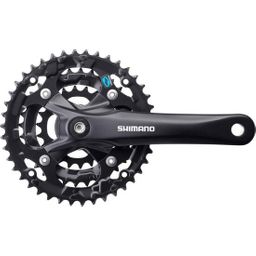 Crankset shimano 44/32/22 zwart 170mm. (8717118489697)