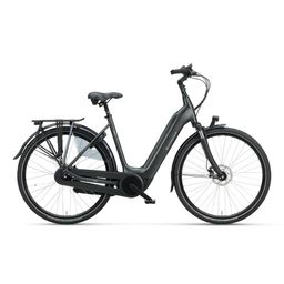 BATAVUS Finez E-go® Power Exclusive Lage instap Smokingzwart Mat 61cm 2022 (8713568422062)