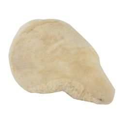 Merkloos Zadeldek schapenvacht univ wit/beige (8716637010238)