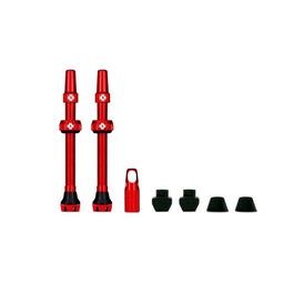 Muc off Muc-off tubeless ventiel set 60mm rood (5037835209716)