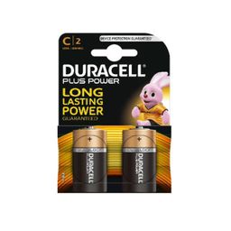 Duracell batterij Plus 100% extra life MN1400/LR14 (5000394141827)