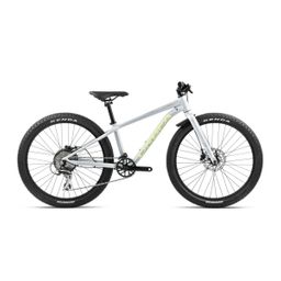 ORBEA MX 24 TEAM DISC Jongens Halo Silver - Spicy Lime (Matt) U 24 2026 (8434446582516)
