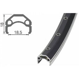 Rodi Velg Vision 3 - 28" / 622 x 19C aluminium 36 gaats gebust (8718404079813)