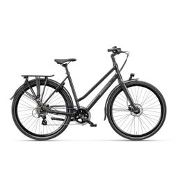 BATAVUS Dinsdag Sport 8 Dames Zwart Glans 48cm 2022 (8713568449250)