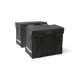 Tas New looxs canvas de luxe dubbel zwart (8714827014004)