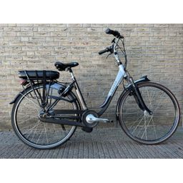Gazelle Orange C8 Lage instap grijs/wit 49cm 2018 (F.27054)