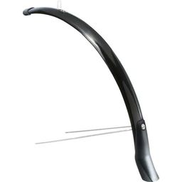 Eurofender Spatbord voor 28 euro/snello kunststof zwart 51mm (8202303512804)