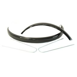 Curana Stel spatborden 28" staal hybride 50mm zwart (8716637003292)