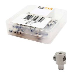 Bofix doos schroefnippel haaks (25 stuks) (8717289106843)