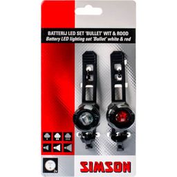 Simson verlichtingsset Bullit batterij (8711646230097)