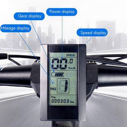 Bafang Elektrische fiets display 800s LCD display voor Bbs01 Bbs02 Ebike Conversie Kit elektrische fiets Par (2181006124100)