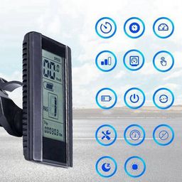 Bafang Elektrische fiets display 800s LCD display voor Bbs01 Bbs02 Ebike Conversie Kit elektrische fiets Par (2181006124100)