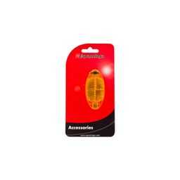 Spanninga wiel/spaak-refl.(2) oranje op kaart (8715117007829)