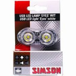 Simson koplamp Eyes usb (8711646230011)