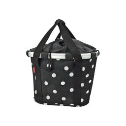 Mandtas Klickfix bikebasket dots zw (4030572003211)