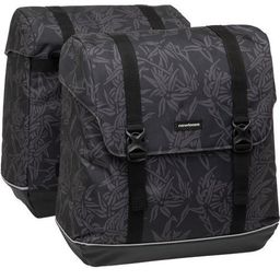 New Looxs fietstas dubbel Alba bamboo black 42L (8714827983959)