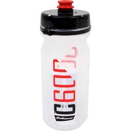 Polisport bidon C600 clear/black/red (5604415086328)